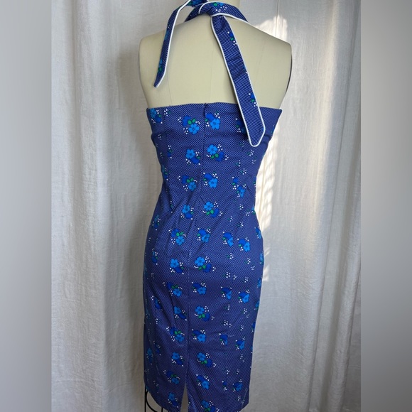 NWT S Voodoo Vixen Marcia 60’s Floral Wiggle Dress - Picture 5 of 5